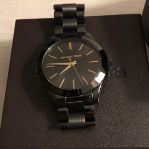 Michael Kors slim Black watch